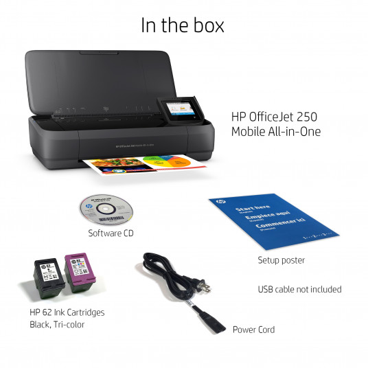 Printeris HP Officejet 250 Mobile All-in-One CZ992A