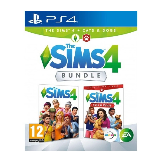 Spēle Sims 4 + Cats & Dogs PS4