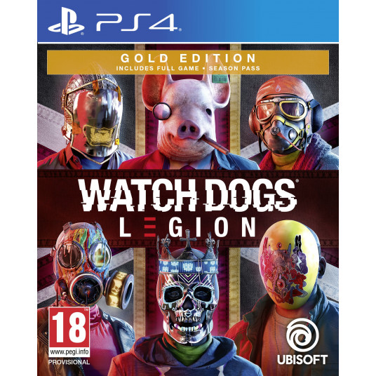 Spēle Watch Dogs Legion Gold Edition PS4