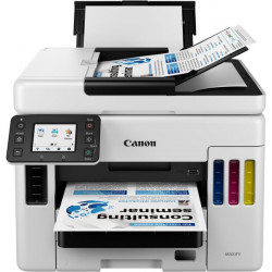 Canon MAXIFY GX7050 Colour, Inkjet, Colour Inkjet Multifunction Printer, A4, Wi-Fi, Grey/Black