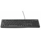 "Logitech K120 USB melns QWERTY US"