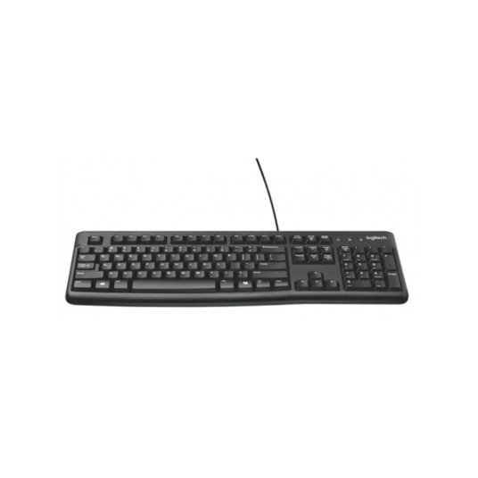 "Logitech K120 USB melns QWERTY US"