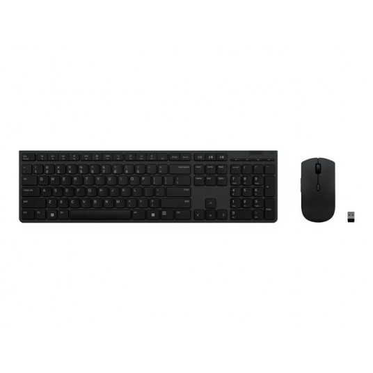 Lenovo Professional bezvadu uzlādējama kombinētā tastatūra un pele