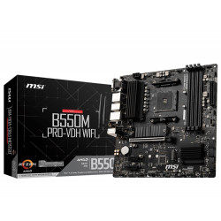 MB AMD B550 SAM4 MATX/B550M PRO-VDH WIFI MSI