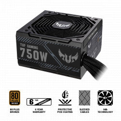 KORPUSA PSU ATX 750W/TUF-GAMING-750B ASUS