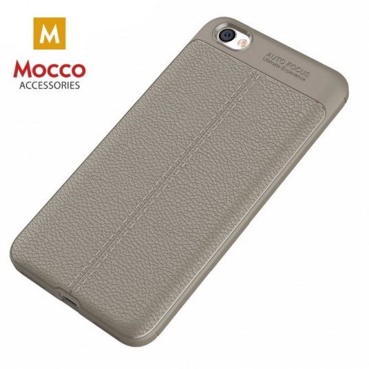 Mocco Litchi Pattern Back Case Silicone Case for Samsung G960 Galaxy S9 Grey