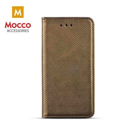 Mocco Smart Magnet Book Case For Samsung Galaxy A2 Core Dark Gold