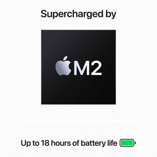 Dators Apple MacBook Air 15,3" Apple M2 8C, RAM 16GB, SSD 256GB, Mac OS, Midnight MQKW3ZE/A/R1