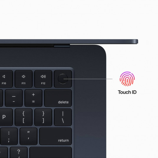 Dators Apple MacBook Air 15,3" Apple M2 8C, RAM 16GB, SSD 256GB, Mac OS, Midnight MQKW3ZE/A/R1