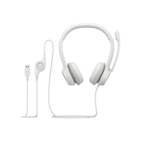 Austiņas Logitech H390 White
