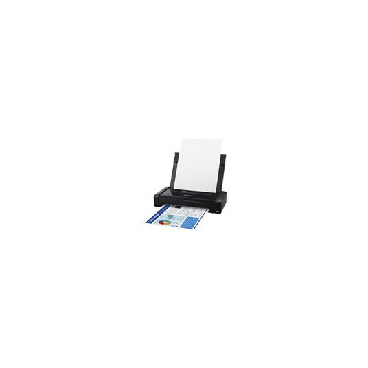 T Epson WorkForce WF-110W mobilais Tintenstrahldrucker A4 USB WLAN WiFi Direct iesk. Akku