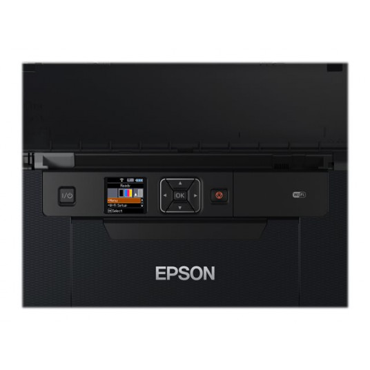 T Epson WorkForce WF-110W mobilais Tintenstrahldrucker A4 USB WLAN WiFi Direct iesk. Akku