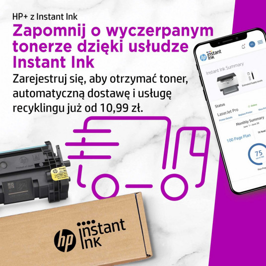 HP LaserJet M209dw Duplex Mono LAN WiFi tūlītēja tinte