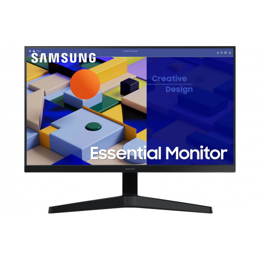 61 cm/24 collu (1920 x 1080) Samsung S24C314EAU 16:9 5 ms IPS HDMI VGA Full HD melns