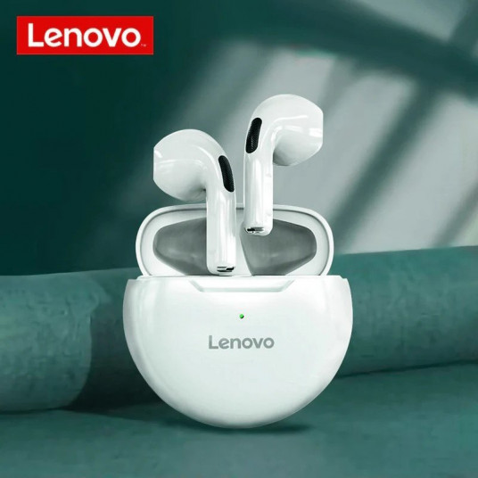 Lenovo HT38 TWS Bluetooth austiņas rozā krāsā