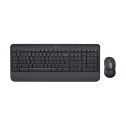 Logitech MK650 Advanced — Tastatur-und-Maus-Set — kabellos — 2,4 GHz — QWERTZ — Deutsch Graphite