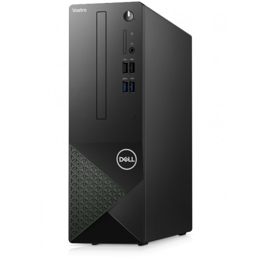 Dell Vostro SFF 3710 galddators, tornis, Intel Core i5, i5-12400, iekšējā atmiņa 16 GB, DDR4, SSD 512 GB, Intel UHD Graphics 730, paplātes ielāde DVD diskdzinis, tastatūras valoda angļu, Windows 11 Pro, garantija ProSupport, NBD Uz vietas 36 mēneši(s)