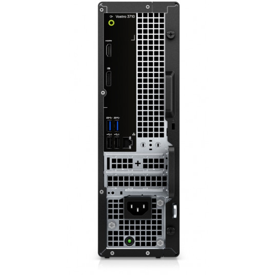 Dell Vostro SFF 3710 galddators, tornis, Intel Core i5, i5-12400, iekšējā atmiņa 16 GB, DDR4, SSD 512 GB, Intel UHD Graphics 730, paplātes ielāde DVD diskdzinis, tastatūras valoda angļu, Windows 11 Pro, garantija ProSupport, NBD Uz vietas 36 mēneši(s)