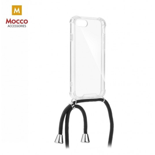 Mocco Cord Case Silicone Case Samsung A105 Galaxy A10 Transparent With String