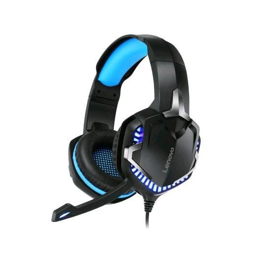 Austiņas Lenovo HS15 Gaming Headset Black/Blue