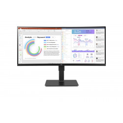 86,72 cm/34 collu (3440 x 1440) LG UltraWide 34BQ77QB-B 21:9 5 ms 2xHDMI DisplayPort USB-C VESA skaļrunis UWQHD