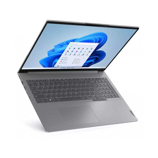 Portatīvais dators Lenovo ThinkBook 16 Intel® Core™ i7 i7-13700H Laptop 40.6 cm (16") WUXGA 16 GB DDR5-SDRAM 512 GB SSD Wi-Fi 6 (802.11ax) Windows 11 Pro Grey