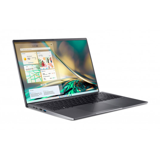 Portatīvais dators Acer SFX16-52G-73U61 i7-1260P 16" WUXGA AG 16GB SSD1TB BT BLKB FPR Arc A370M 4GB Win11 Grey (REPACK) 2Y