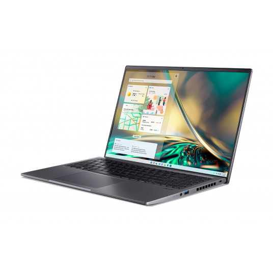 Portatīvais dators Acer SFX16-52G-73U61 i7-1260P 16" WUXGA AG 16GB SSD1TB BT BLKB FPR Arc A370M 4GB Win11 Grey (REPACK) 2Y