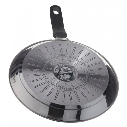 Pankūku panna TEFAL Emotion E30038 25 cm Melna, Pelēka