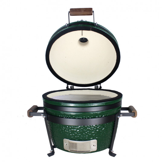 Grils (grils) BigGrill Kamado Mini 16" zaļš 