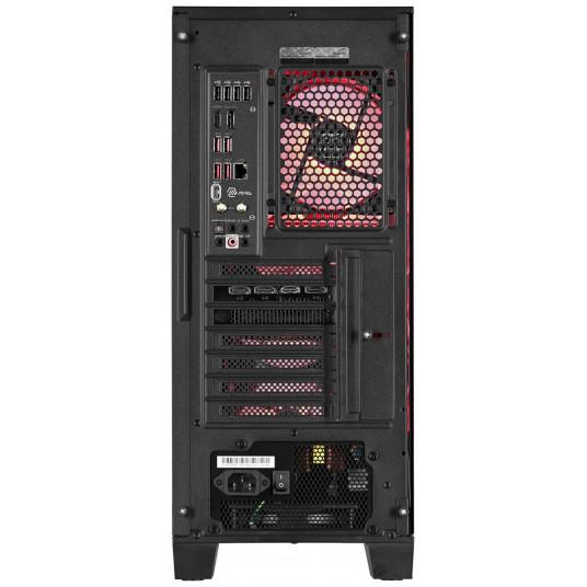 Stacionārais dators Actina 5901443389507 PC AMD Ryzen™ 7 5700X3D 32 GB DDR4-SDRAM 1 TB SSD NVIDIA GeForce RTX 4060 Ti "Midi Tower" melns