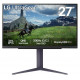 LCD monitors|LG|27"|Panelis IPS|2560x1440|16:9|180 Hz|1 ms|Pivot|Regulējams augstums|Nosvēršanās|Krāsa melna|27GS85Q-B