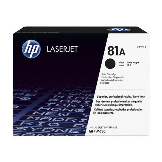 "HP Toner 81A CF281A Black"