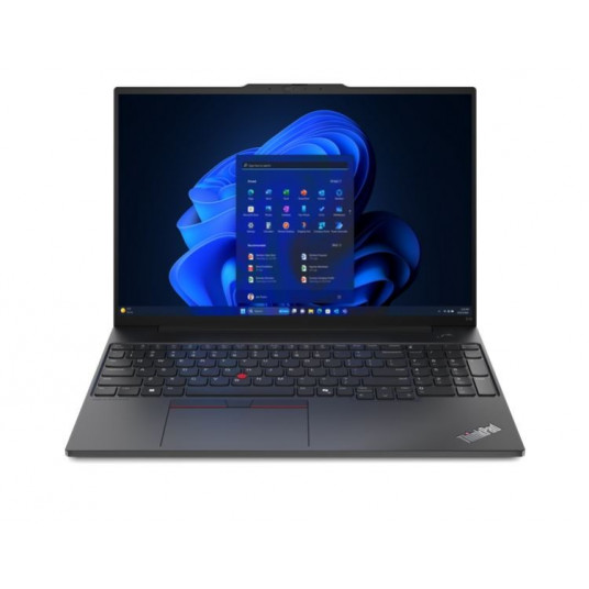 Portatīvais dators ThinkPad E16 G2 21M5001YPB W11Pro 7535HS/16GB/512GB/AMD Radeon/16.0 WUXGA/Black/1YR Premier atbalsts + 3YRS OS + CO2 kompensācija 