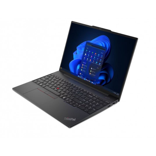 Portatīvais dators ThinkPad E16 G2 21M5001YPB W11Pro 7535HS/16GB/512GB/AMD Radeon/16.0 WUXGA/Black/1YR Premier atbalsts + 3YRS OS + CO2 kompensācija 