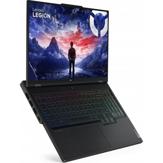 Klēpjdators Lenovo Legion Pro 7 16IRX9H i9-14900HX 16" WQXGA IPS 500nits 500nits AG 240Hz 32GB DDR5 5600 SSD1TB GeForce RTX 4090 16GB Win11 Eclipse Black