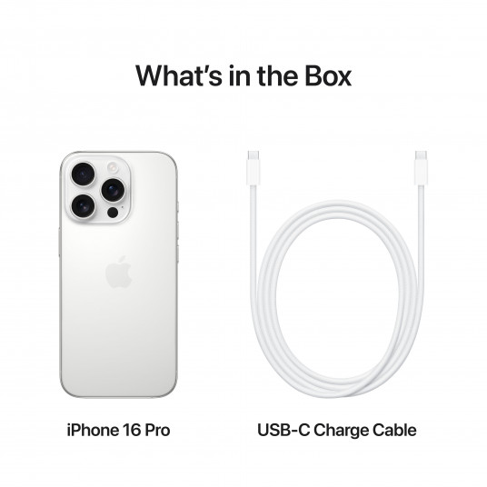 Telefons Apple iPhone 16 Pro 128GB White Titanium