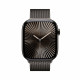 Viedpulkstenis Apple Watch Series 10 GPS + Cellular 46mm Slate Titanium Case with Slate Milanese Loop - S/M