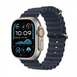 Viedpulkstenis Apple Watch Ultra 2 GPS + Cellular 49mm Natural Titanium Case with Navy Ocean Band