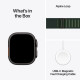 Viedpulkstenis Apple Watch Ultra 2 GPS + Cellular 49mm Black Titanium Case with Dark Green Alpine Loop - Medium