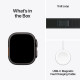 Viedpulkstenis Apple Watch Ultra 2 GPS + Cellular 49mm Black Titanium Case with Black Trail Loop - S/M