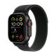 Viedpulkstenis Apple Watch Ultra 2 GPS + Cellular 49mm Black Titanium Case with Black Trail Loop - S/M