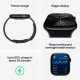 Viedpulkstenis Apple Watch Series 10 GPS + Cellular 42mm Jet Black Aluminium Case with Black Sport Band - S/M