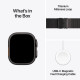 Viedpulkstenis Apple Watch Ultra 2 GPS + Cellular 49mm Black Titanium Case with Black Titanium Milanese Loop - M