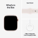 Viedpulkstenis Apple Watch Series 10 GPS 46mm Rose Gold Aluminium Case with Light Blush Sport Band - S/M