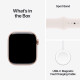 Viedpulkstenis Apple Watch Series 10 GPS + Cellular 42mm Rose Gold Aluminium Case with Light Blush Sport Band - S/M