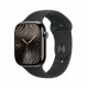 Viedpulkstenis Apple Watch Series 10 GPS + Cellular 46mm Slate Titanium Case with Black Sport Band - M/L