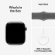 Viedpulkstenis Apple Watch Series 10 GPS + Cellular 42mm Natural Titanium Case with Stone Grey Sport Band - M/L