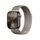 Viedpulkstenis Apple Watch Series 10 GPS + Cellular 42mm Natural Titanium Case with Natural Milanese Loop