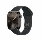 Viedpulkstenis Apple Watch Series 10 GPS + Cellular 42mm Slate Titanium Case with Black Sport Band - S/M